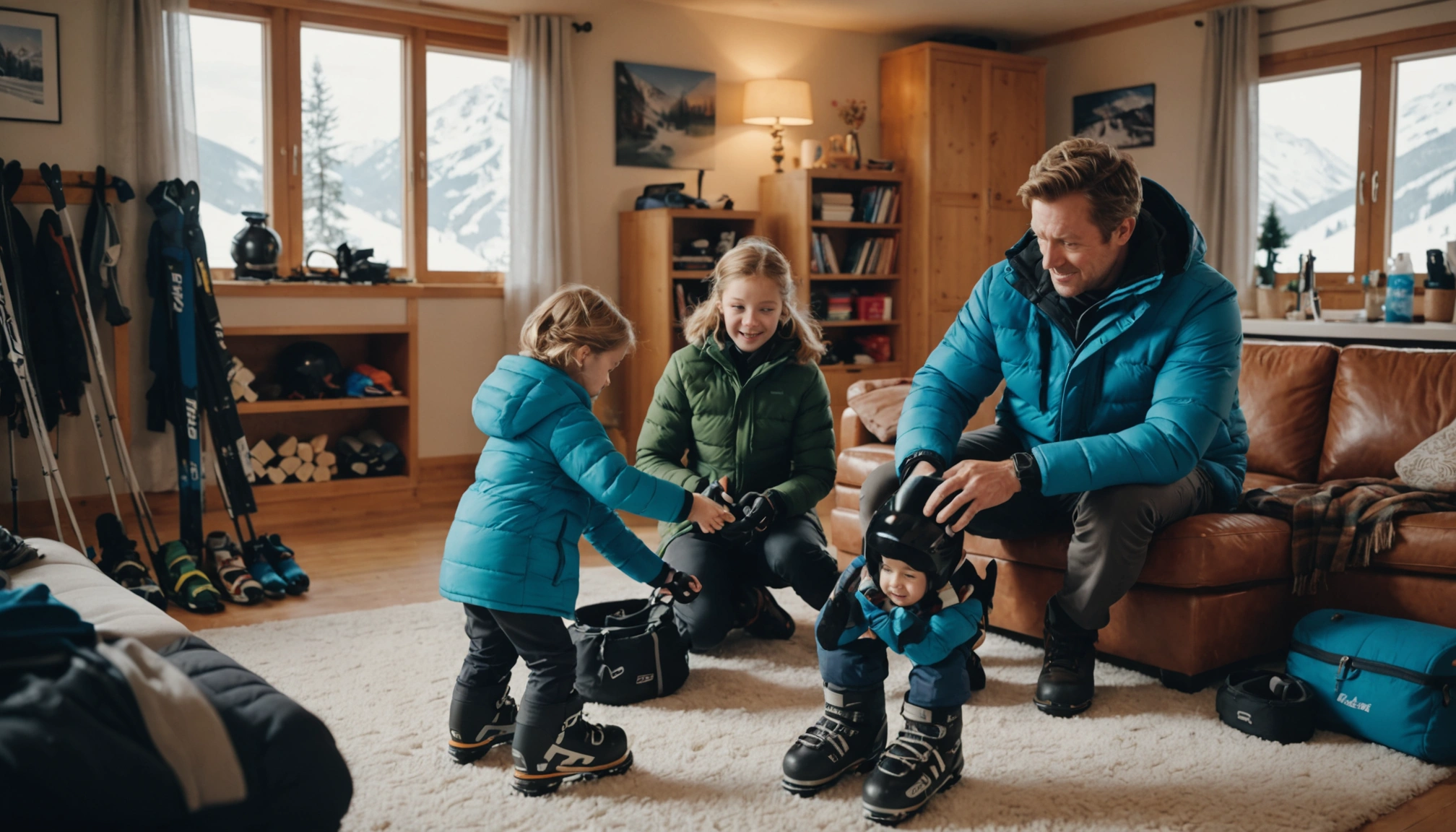 La check-list pour des vacances au ski avec des enfants