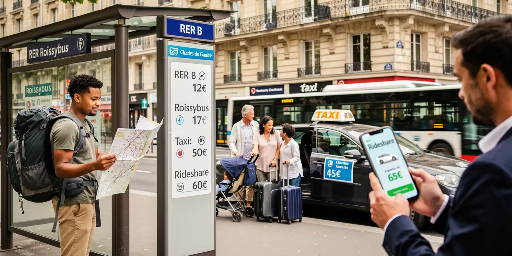 comment se rendre à l'aéroport charles de gaulle