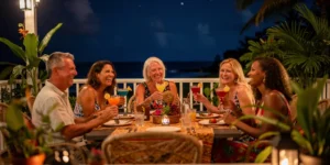 soirée en martinique