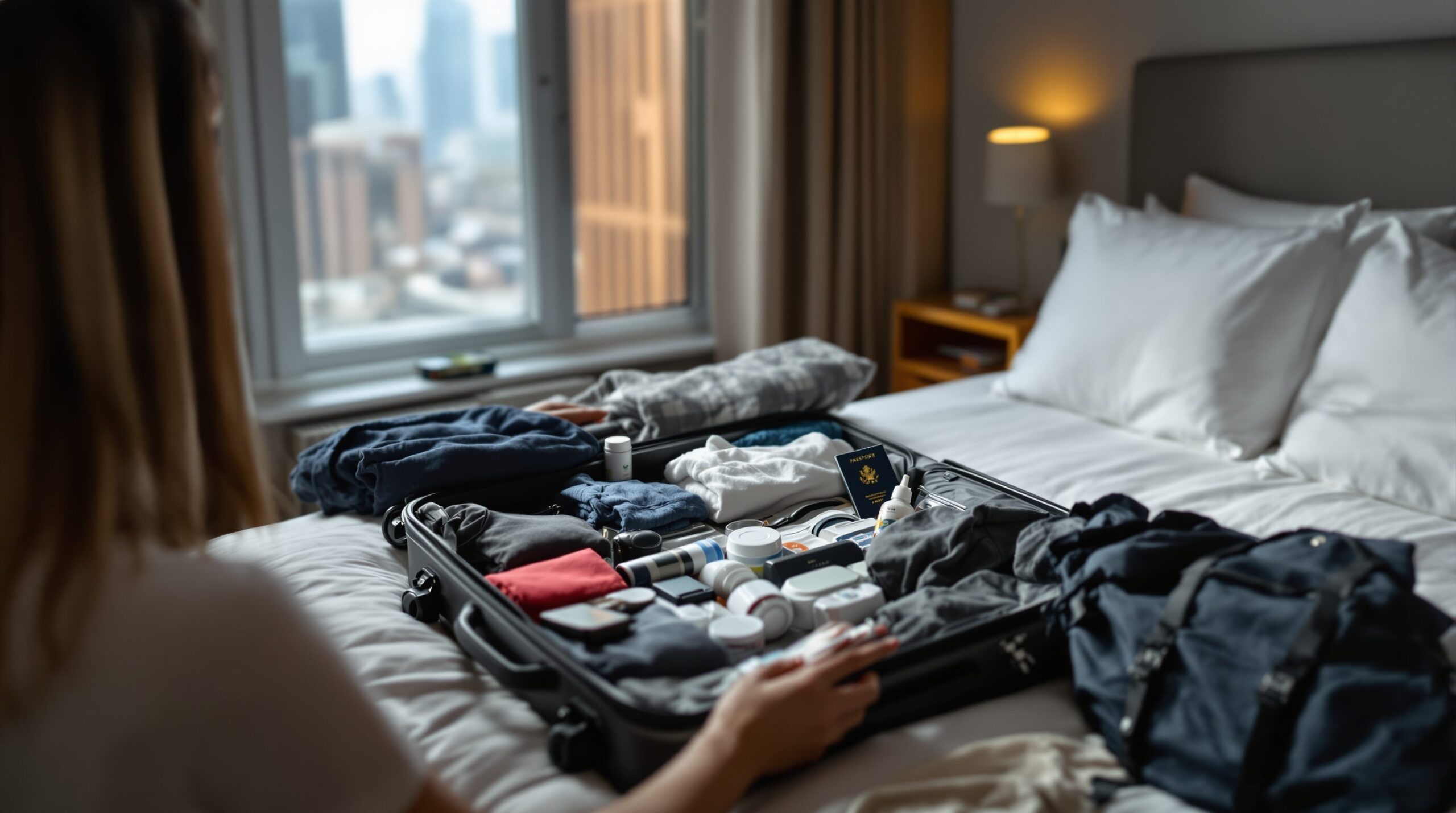 liste pour valise de voyage