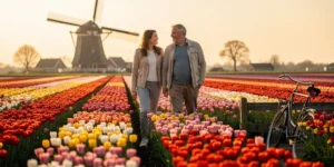 période des tulipes en hollande