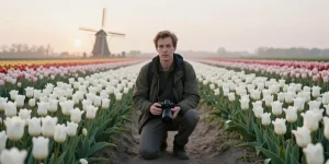 champ de fleur hollande