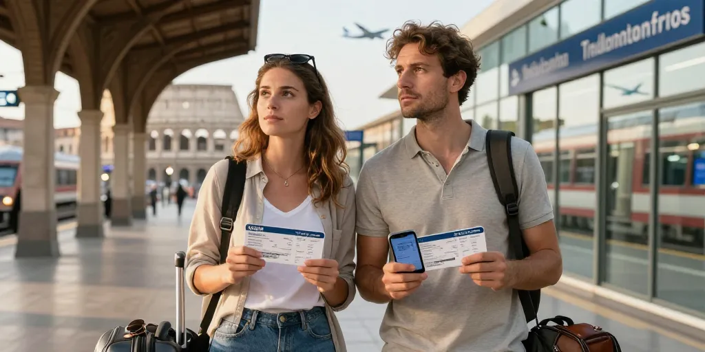 comment aller a rome