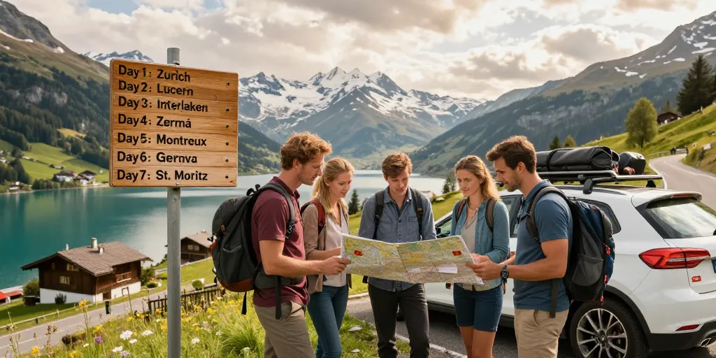road trip suisse 7 jours