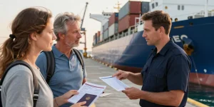 voyage en bateau cargo