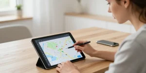 creer itineraire sur carte
