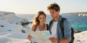 milos carte touristique