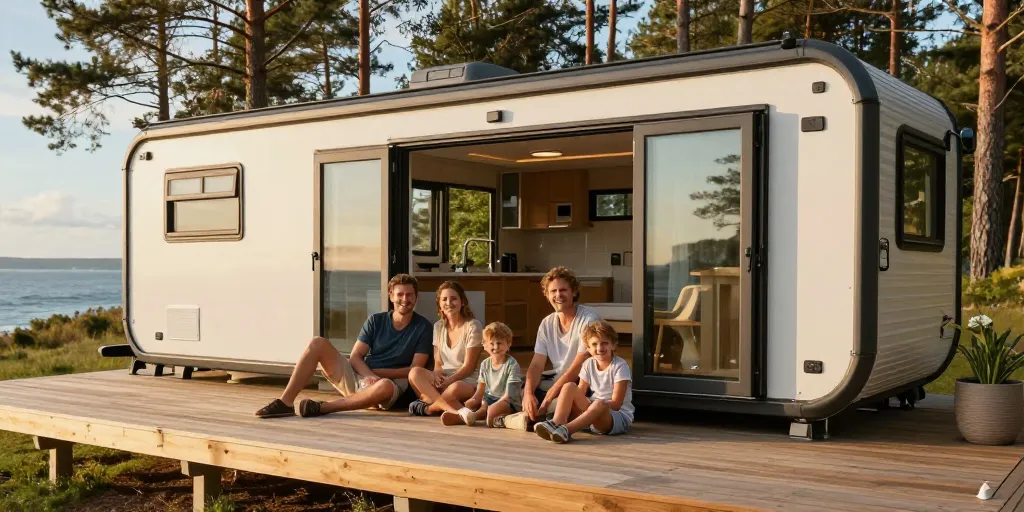 Mobil-home neuf : la liberté de partir sans jamais refaire ses valises