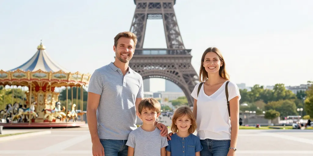 visiter paris en famille 1 jour