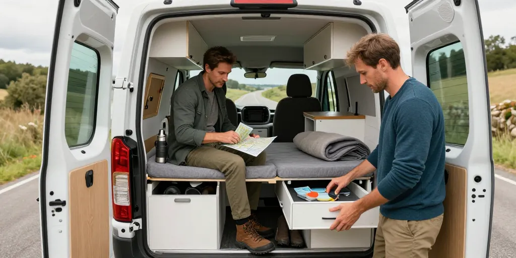 Aménager un Berlingo pour voyager à deux : nos conseils pour optimiser chaque centimètre